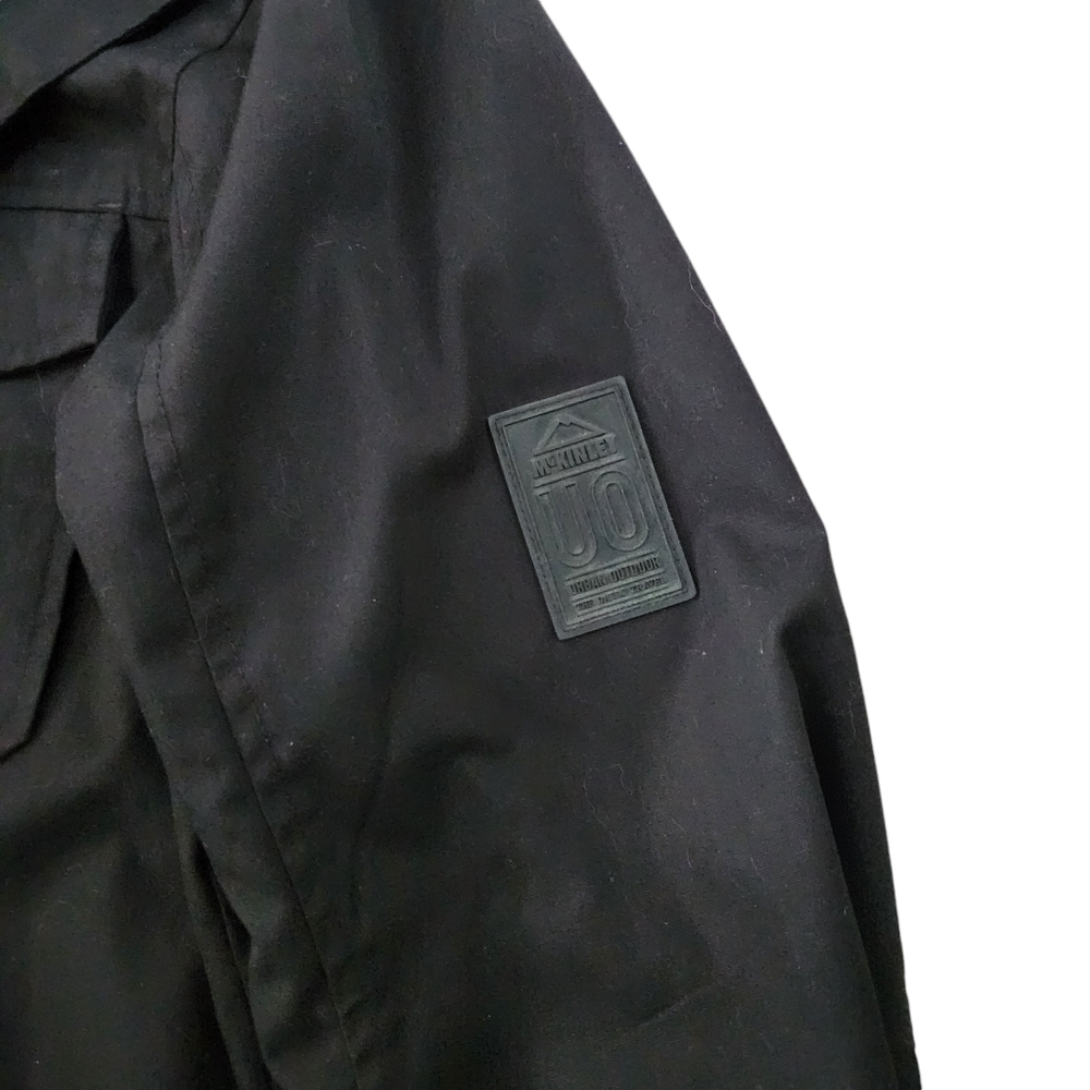 McKINLEY Black Utility Hooded lightweight Jacket size m - Picture 6 of 13